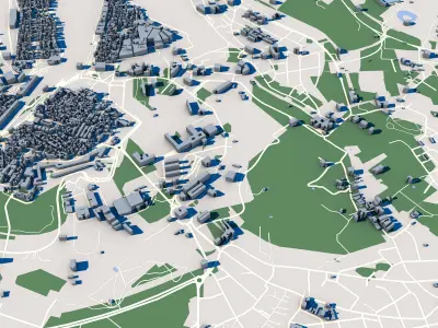 Valletta City Malta 3D model