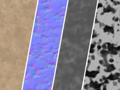 Sand Materials 01- Sbsar Pbr 4k Seamless Texture