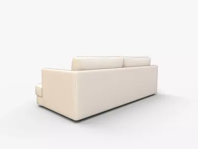 West Elm Haven XL Sofa Bench 3D model