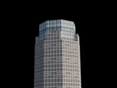 383 Madison Ave - NYC Low-poly 3D model