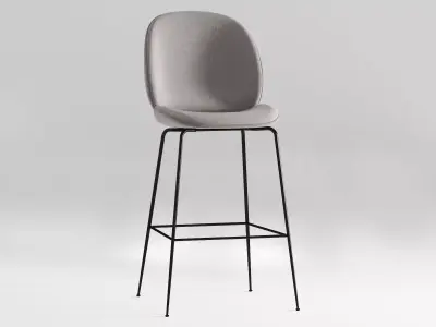 Beetle Barstool 3D model