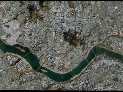 Seoul - South Korea 3D model