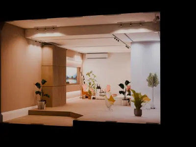 Low Poly Storefront Pack Low-poly 3D model