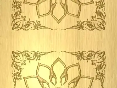 SOLID WOODEN DOOR 3D DESIGN 3D print model