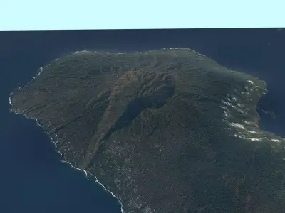La Palma Island 3D model