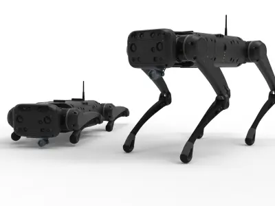 Robot dog  3D model