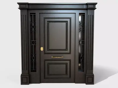 Door Lowpoly Low-poly 3D model purchase