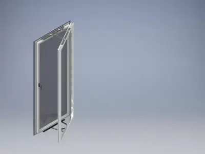 top-hung window Free 3D model