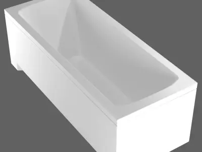 OPTIMA RECTANGULAR BATH Free 3D model
