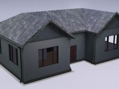 Free House 3D Model Free 3D model