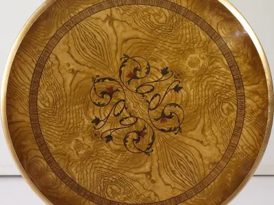 TV shelf 3D model 3D model