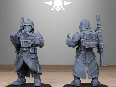 GrimGuard Vigils 3D print model