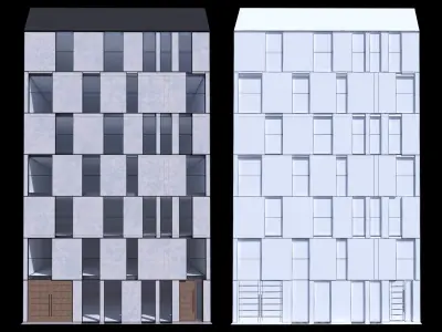 Berlin Street Building NO110 3D model