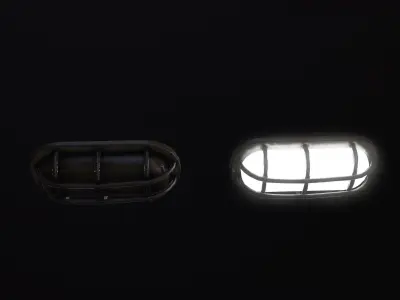light props 1 Low-poly 3D model