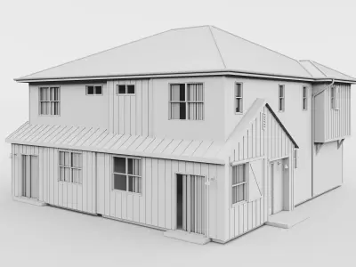 Single Family House-6 3D model