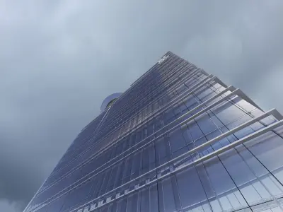 Chapultepec Uno R509 Skyscraper  3D model