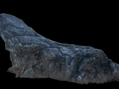 3D Street Stone 3D model