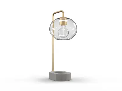 Margot Table Lamp Mitzi HL280201-AGB 3D model