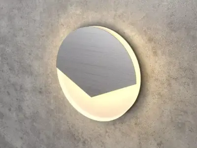 IT-783-Alum Alum Round Step Light LED Stair Light Integrator Free 3D model