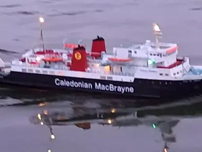 MV Isle of Arran 3D Printed rc working ferry ship 3D print model