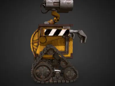 Wall E - robot 3D model