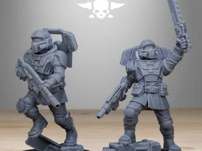 Vaskar Jump Squad 3D print model