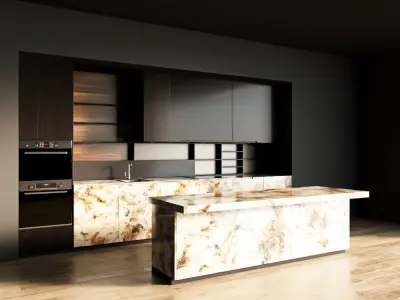 84-Kitchen12 texture 7 3D model