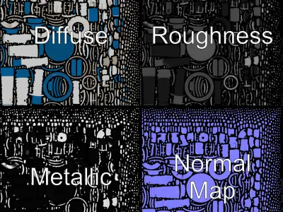 Oceanfront Lighthouse Model Pack Low-poly 3D model