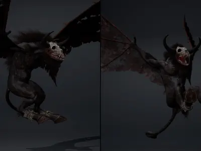 Bloodsunset 2 Brutal Low-poly 3D model