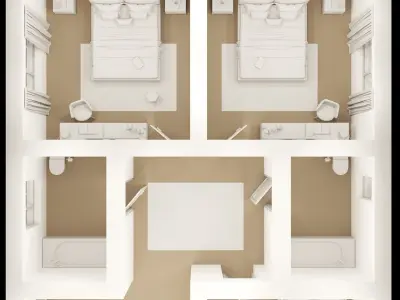 Floor Plan home 3D model