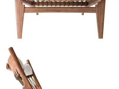 JH-719 Armchair by Johannes Hansen 3D model
