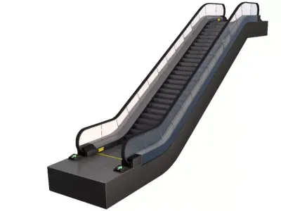 Escalator 3D model