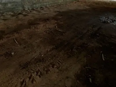 dirty tunnel Free 3D model