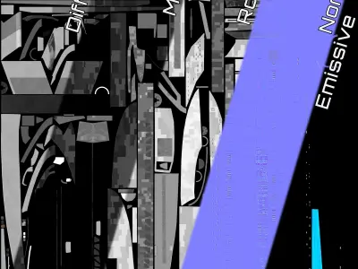 Star Trek Excelsior II-Class Starship Low-poly 3D model