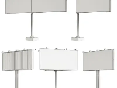 Billboards for real estate 3D model
