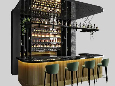 Bar Collection 3 3D model
