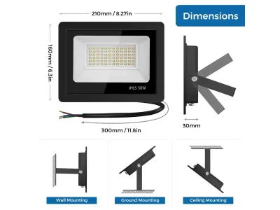 LED Flood Light 3D model
