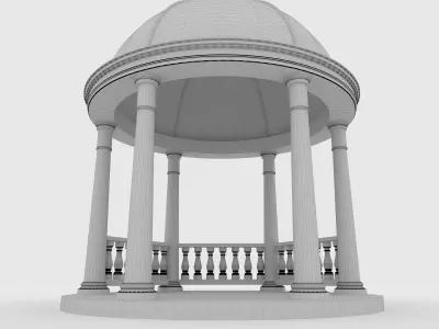 Classic Gazebo 1 3D model