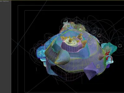 shell house 3D model purchase