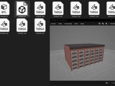 Building Architectural Model 3D model