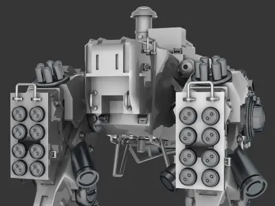 Heavy Mech 3D model