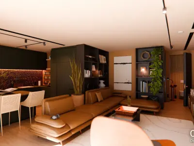 2026 Modern Modular House 9 for Blender Eevee and Cycles 3D model