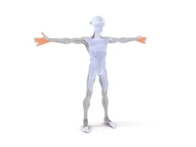 Alien Creature model pack Low-poly 3D model