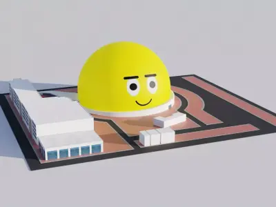 las vigas sphere 3D model