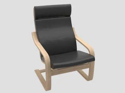 Poang Chair 3D model