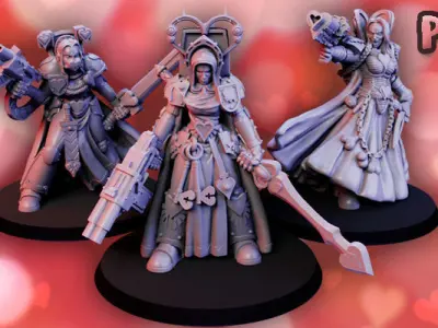 Space Lovers 3D print model