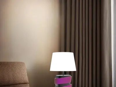 Table Lamp 3D print model 15