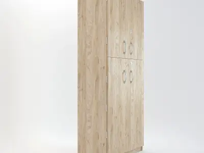 Wooden Cabinet 23 3D model
