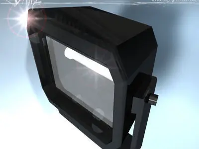 stage light Floodlights 3D model