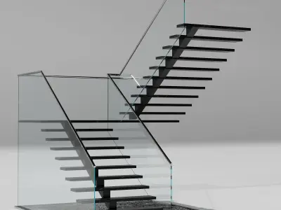 STAIR NO21 A 3D model